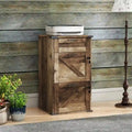 Armadio Classificatore a 3 Cassetti Stile Porta Scorrevole, Grigio/Bianco/Marrone, con Serratura, 1 Persona
