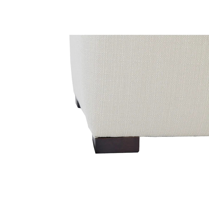 Panca Contenitore Trapuntata Beige / Verde / Grigia / Grigio-Rossa, 1 Posto