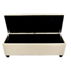 Panca contenitore trapuntata con motivo a rombi, 1 posto, grigia / beige / grigio-rossa / azzurra