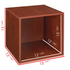 Contenitori modulari Cherry, set da 6, montaggio per una persona