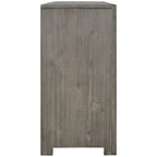 Madia 2 ante bianco/blu/grigio anticato con ripiano regolabile
