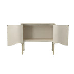 Credenza a 2 ante grigio anticato crema