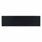 Credenza a 4 ante, colore nero/argento, motivo geometrico