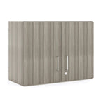 Pensile a 2 livelli, acero/olmo grigio ombra, monoutente – 30"L x 14,5"P x 22,5"H