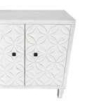 Credenza a 4 ante sbiancata