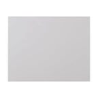 Grigio Chiaro / Nero, Pannello Piatto, Armadietto Portabiancheria da Bagno per 1 Persona